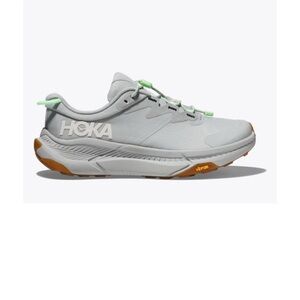 🩶HOKA Transport in Harbor Mist/lime glow accents
